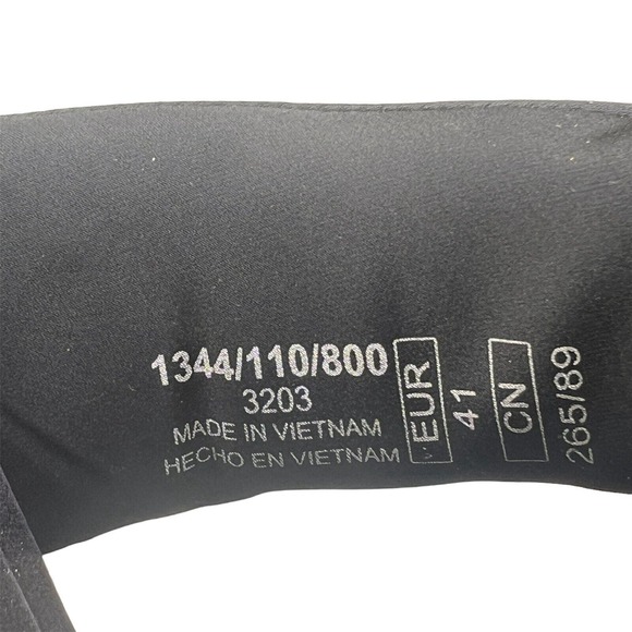 Unique Zara Chunky Black Clog Open Toe Sandal EUR 41 US 10 MSRP $75 - Picture 5 of 15